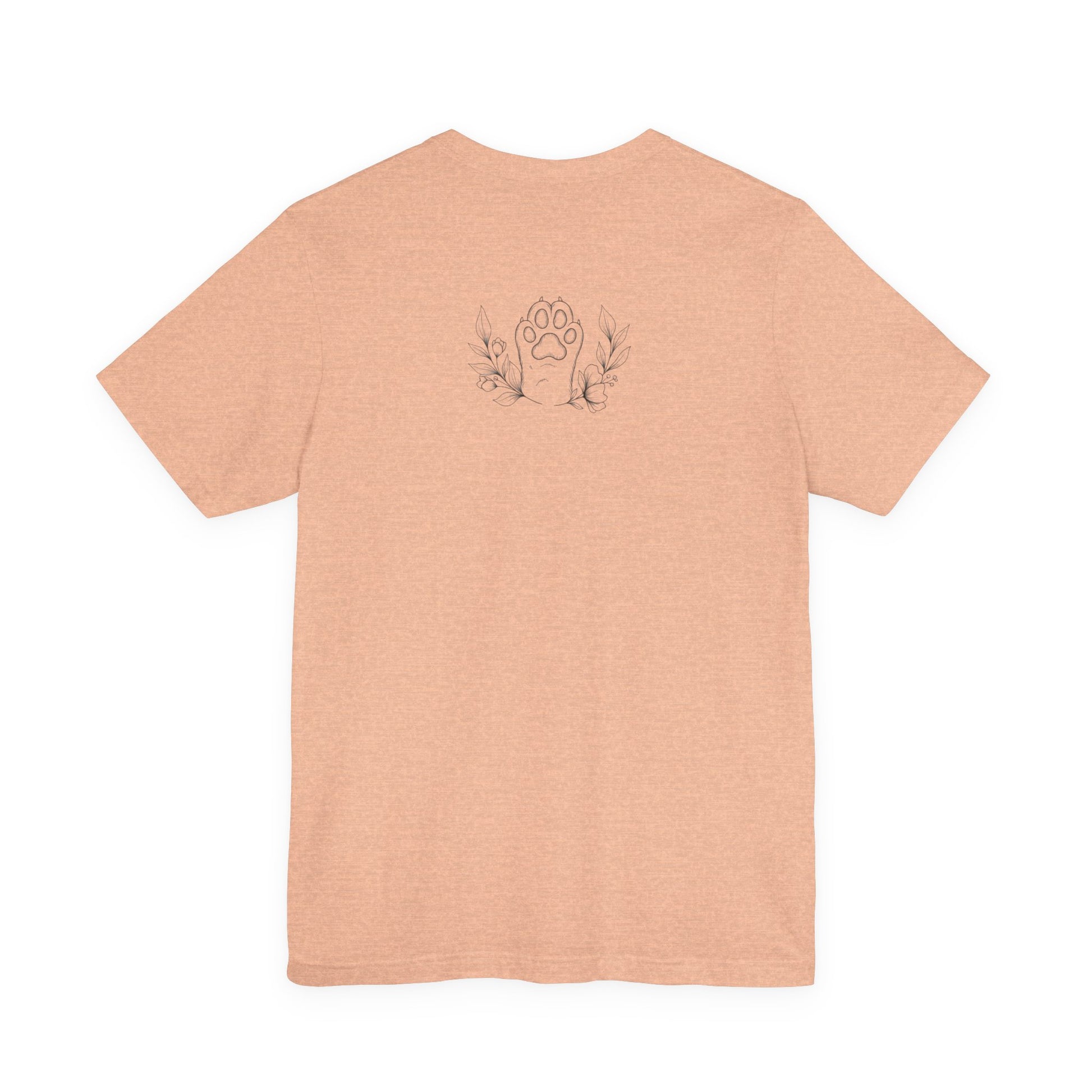 Cat Lover's Inspirational Tee | Life Happens, Own a Cat | Pet Gift, Animal Shirt, Cute Graphic Tee, Cat Mom, Cat Dad