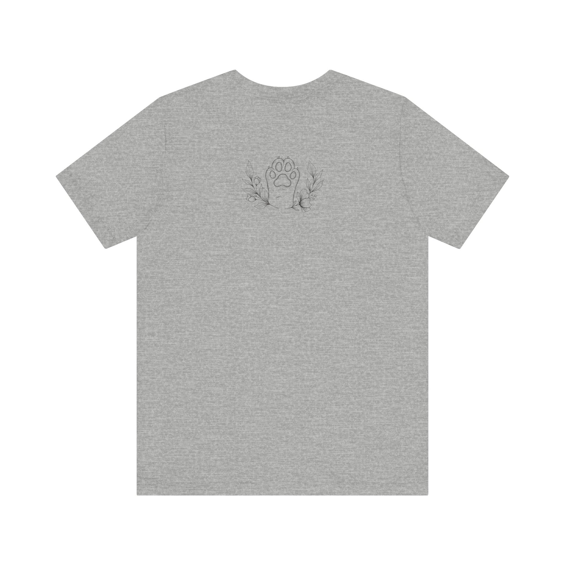 Cat Lover's Inspirational Tee | Life Happens, Own a Cat | Pet Gift, Animal Shirt, Cute Graphic Tee, Cat Mom, Cat Dad