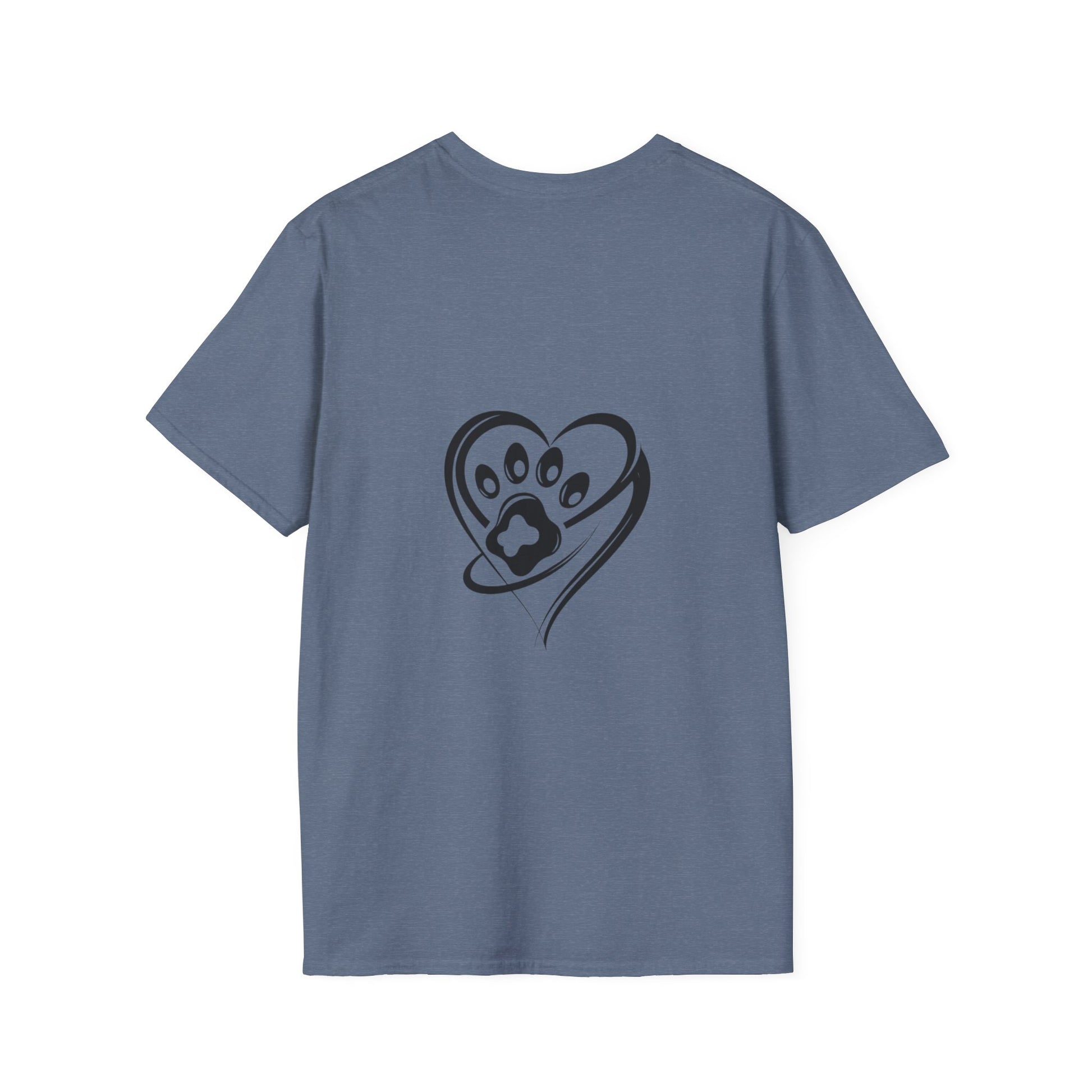 Colorful Cat Graphic Tee, Pet Lover Gift, Softstyle T-Shirt, Cat Mom Shirt, Cute Cat Art Top, Unique Animal T-Shirt
