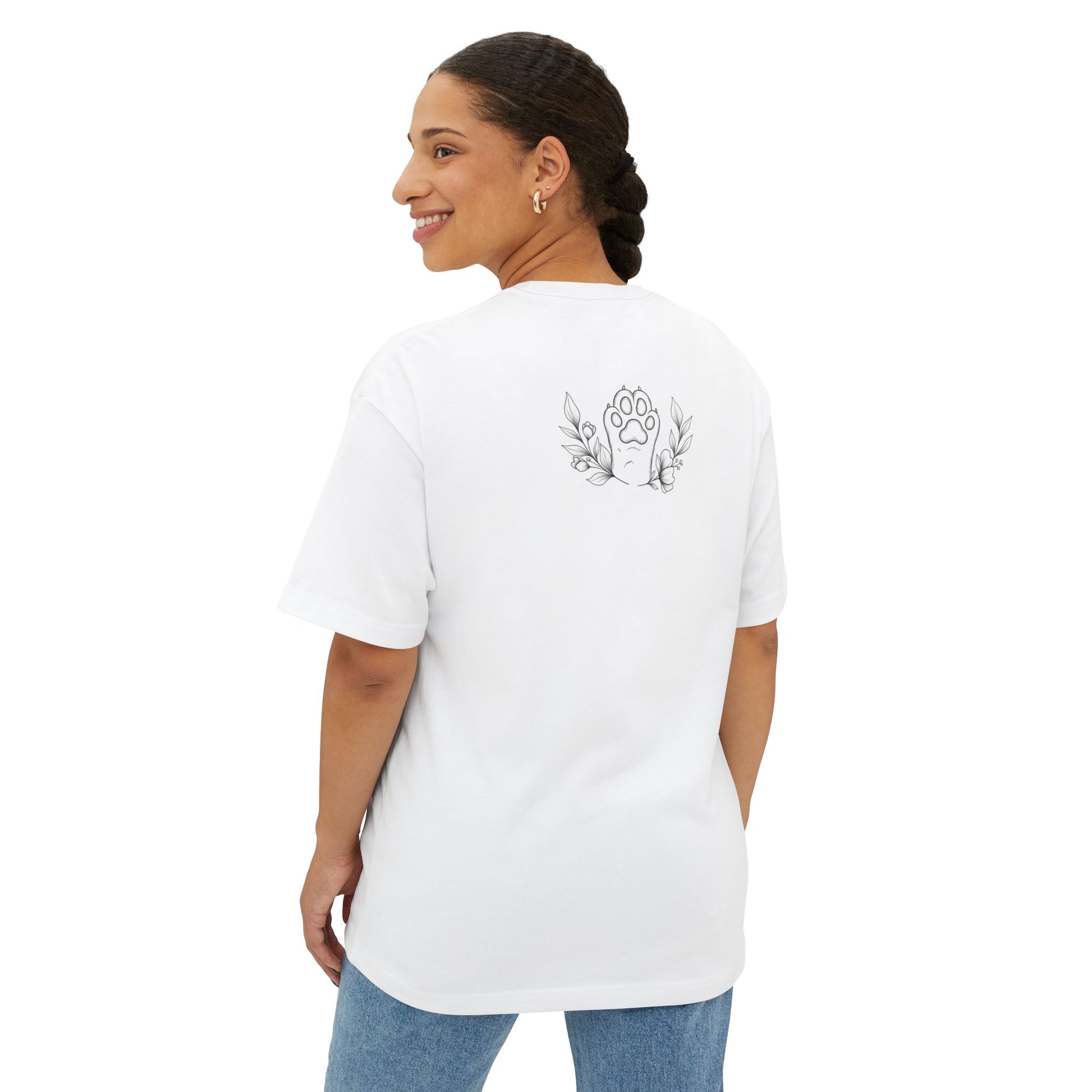 Cat Lover Unisex Oversized Tee, Life is Better with a Cat Shirt, Pet Owner Gift, Comfortable Casual Top, Ideal for Cat Lovers, Animal [...]