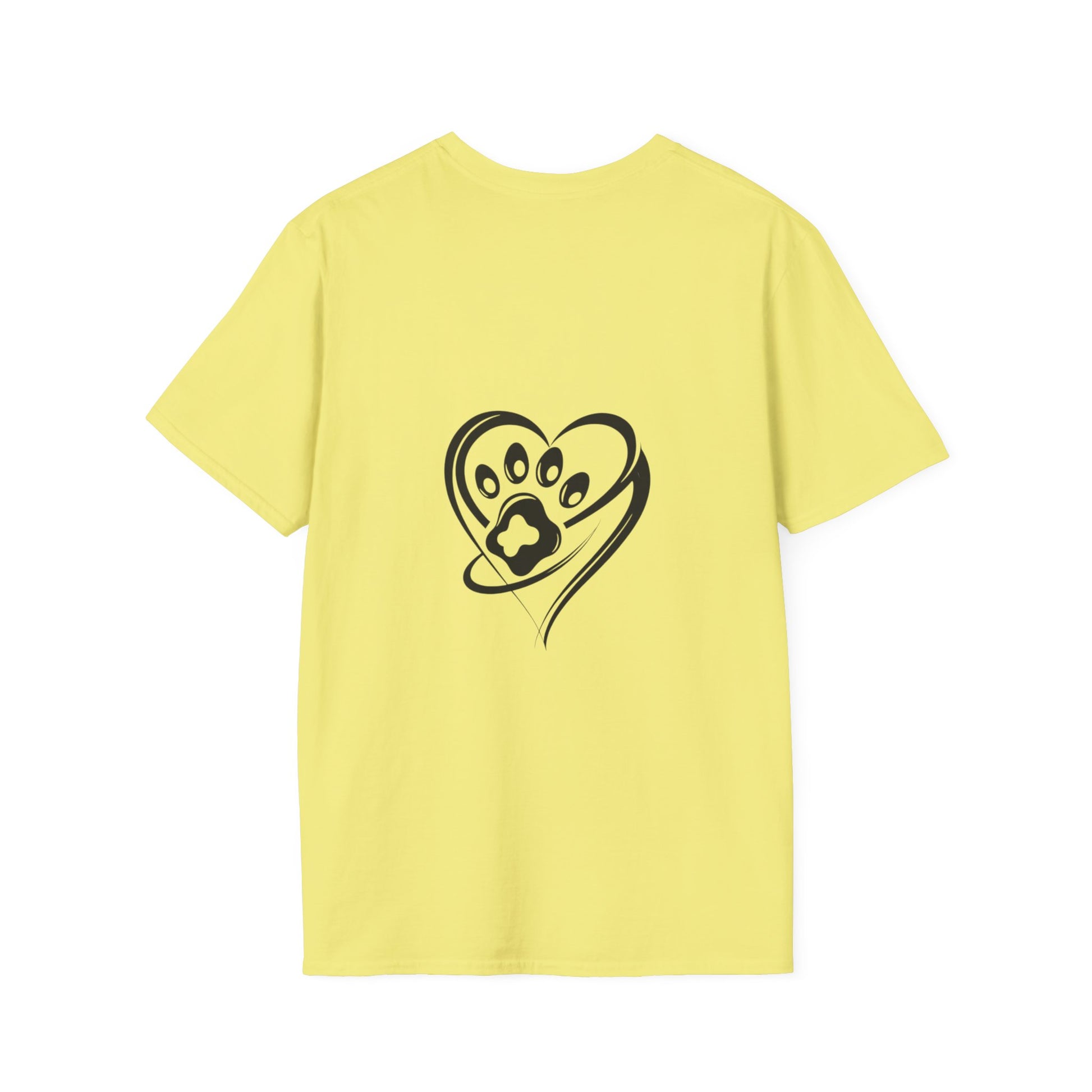Colorful Cat Graphic Tee, Pet Lover Gift, Softstyle T-Shirt, Cat Mom Shirt, Cute Cat Art Top, Unique Animal T-Shirt