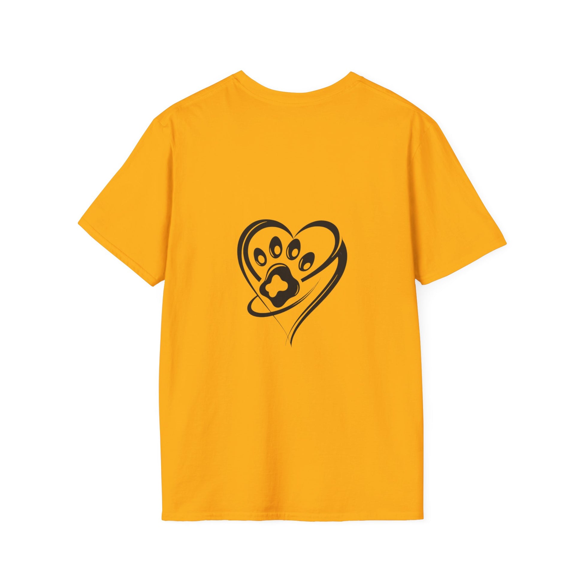 Colorful Cat Graphic Tee, Pet Lover Gift, Softstyle T-Shirt, Cat Mom Shirt, Cute Cat Art Top, Unique Animal T-Shirt