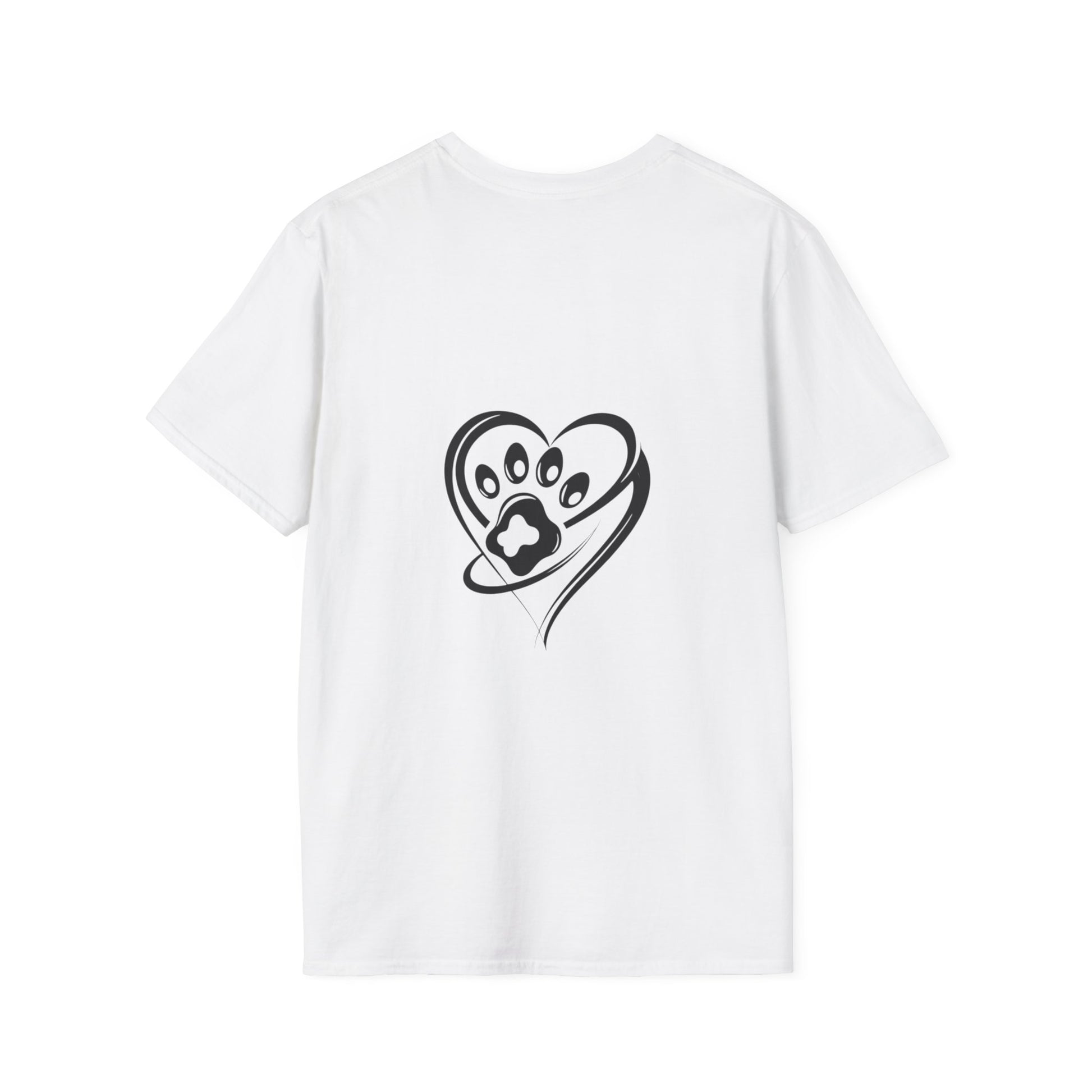 Colorful Cat Graphic Tee, Pet Lover Gift, Softstyle T-Shirt, Cat Mom Shirt, Cute Cat Art Top, Unique Animal T-Shirt