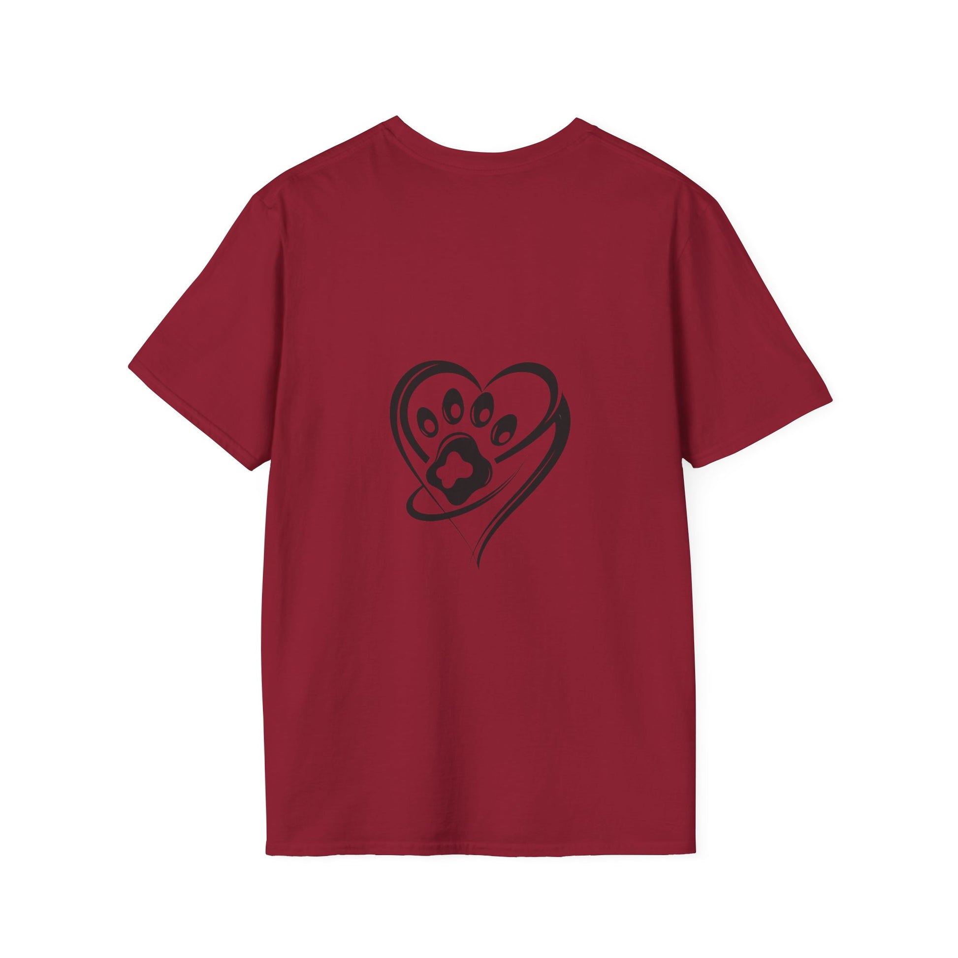 Colorful Cat Graphic Tee, Pet Lover Gift, Softstyle T-Shirt, Cat Mom Shirt, Cute Cat Art Top, Unique Animal T-Shirt