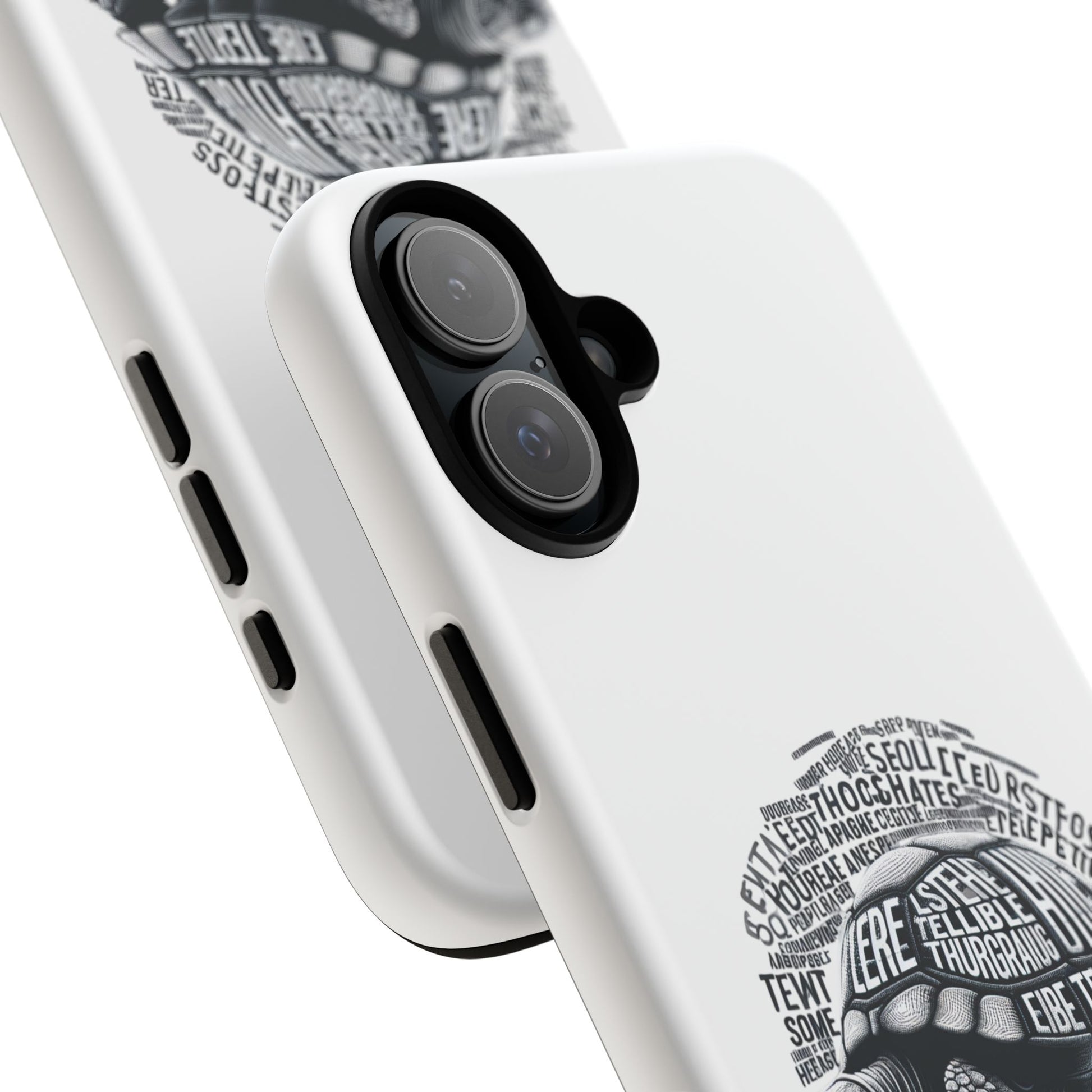 Turtle Phone Case with Inspirational Words | Tough Cases, Unique Gift, Nature Lover, Eco-Friendly, Phone Accessories