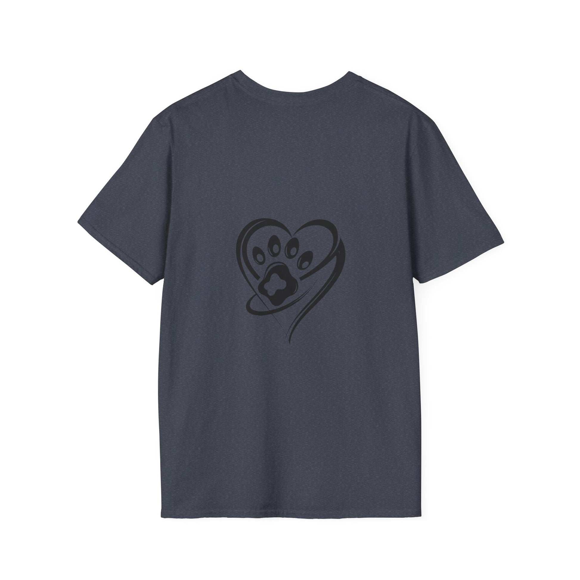 Colorful Cat Graphic Tee, Pet Lover Gift, Softstyle T-Shirt, Cat Mom Shirt, Cute Cat Art Top, Unique Animal T-Shirt