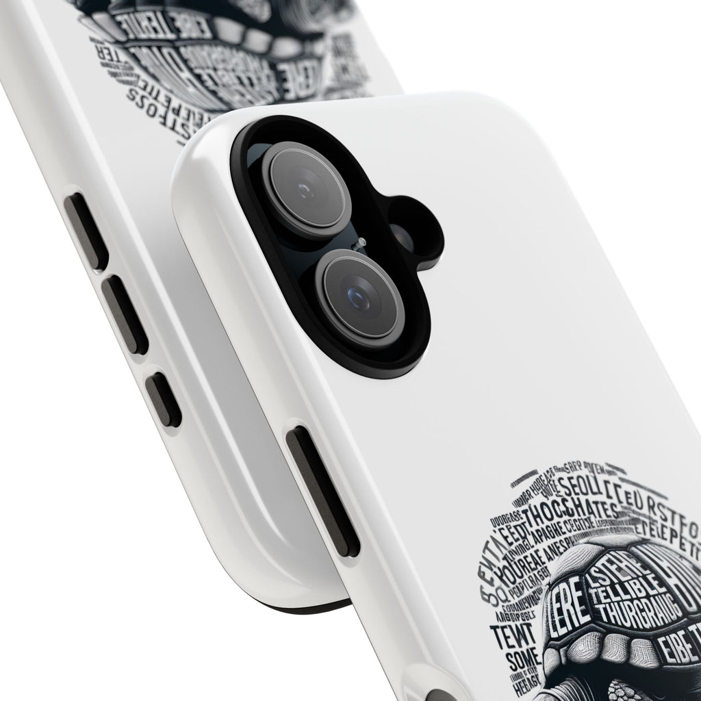 Turtle Phone Case with Inspirational Words | Tough Cases, Unique Gift, Nature Lover, Eco-Friendly, Phone Accessories
