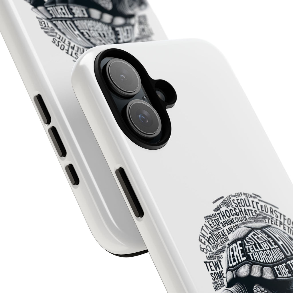 Turtle Phone Case with Inspirational Words | Tough Cases, Unique Gift, Nature Lover, Eco-Friendly, Phone Accessories