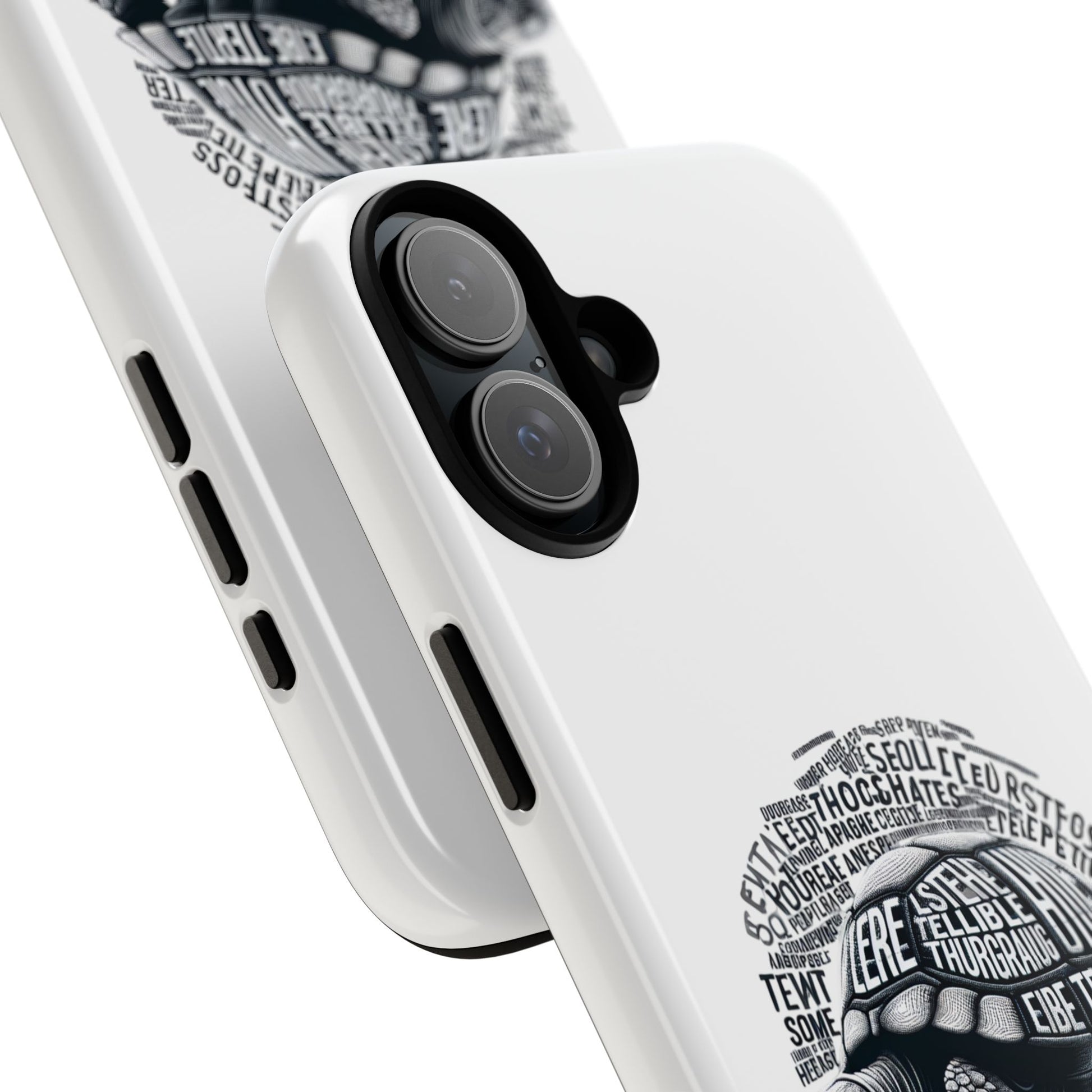 Turtle Phone Case with Inspirational Words | Tough Cases, Unique Gift, Nature Lover, Eco-Friendly, Phone Accessories