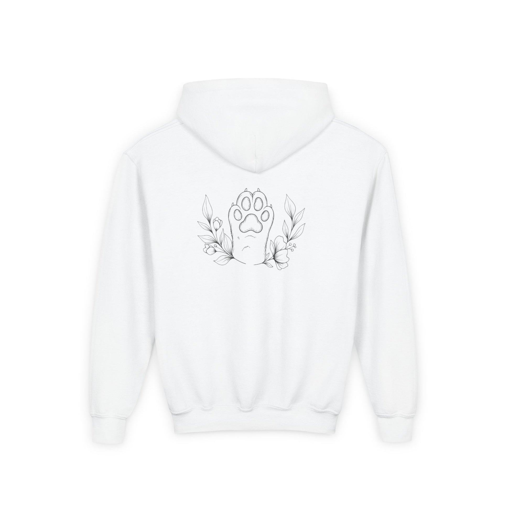 Unified Hands Youth Hoodie - Inspirational Sweatshirt, Gift for Teens, Cozy Lounge Wear, Unique Animal Lover Hoodie, Art-Inspired Apparel
